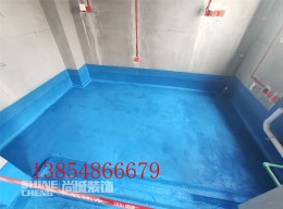 泰安恒基·都市森林小区三室两厅两卫防水阶段工地实景图