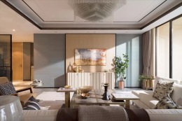 泰安三合御都180平装修完工实景拍摄，打造都市白领的温润如玉