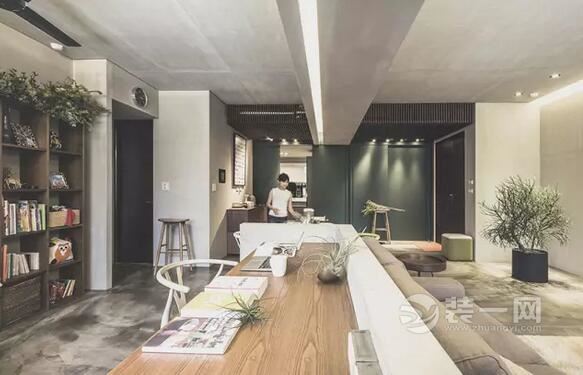 93平日式简约三居室装修效果图