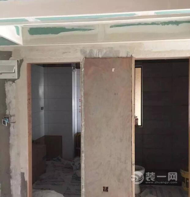 123平三室的毛坯婚房开始装修